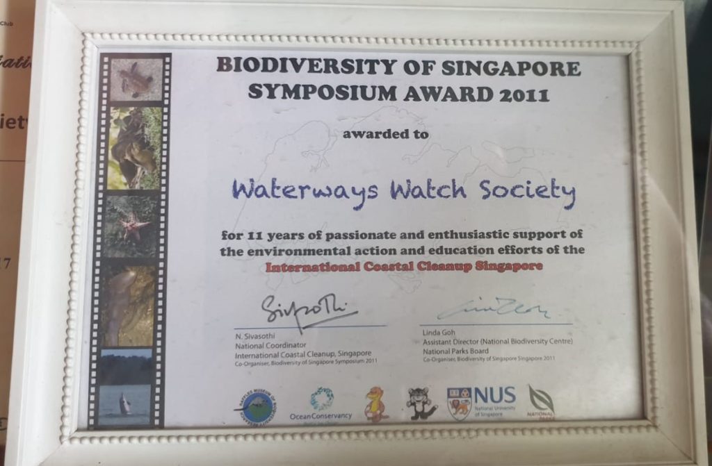 Biodiversity of Singapore Symposium Award