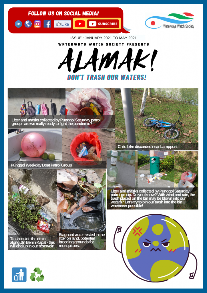 alamak bulletin, littering in singapore