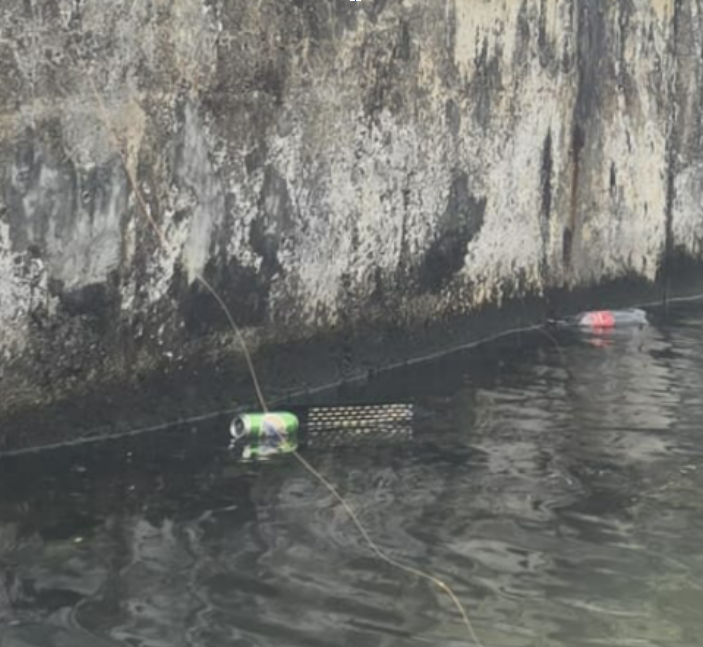 19 APR: Fishing line was left behind at Marina Fishing Zone 2.